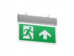 Semn cu led sageata in sus pentru iesire de urgenta iluminat suspendat cu lant